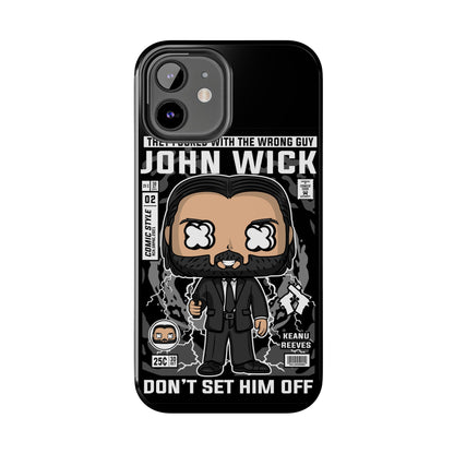 John Wick Tough Phone Case - Don't Set Him Off - Perfect for Action Movie Fans