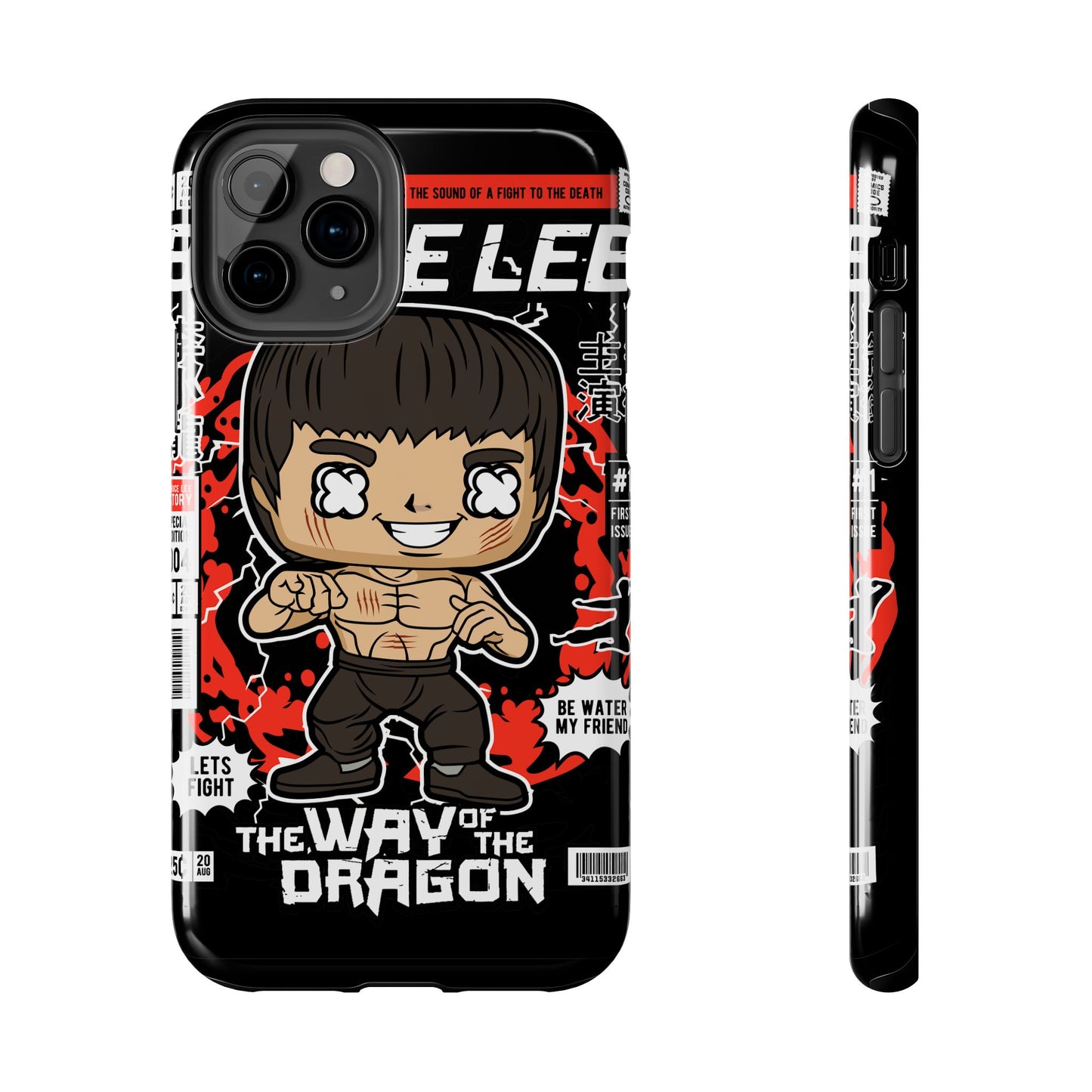 Bruce Lee Tough Phone Case - Way of the Dragon Design