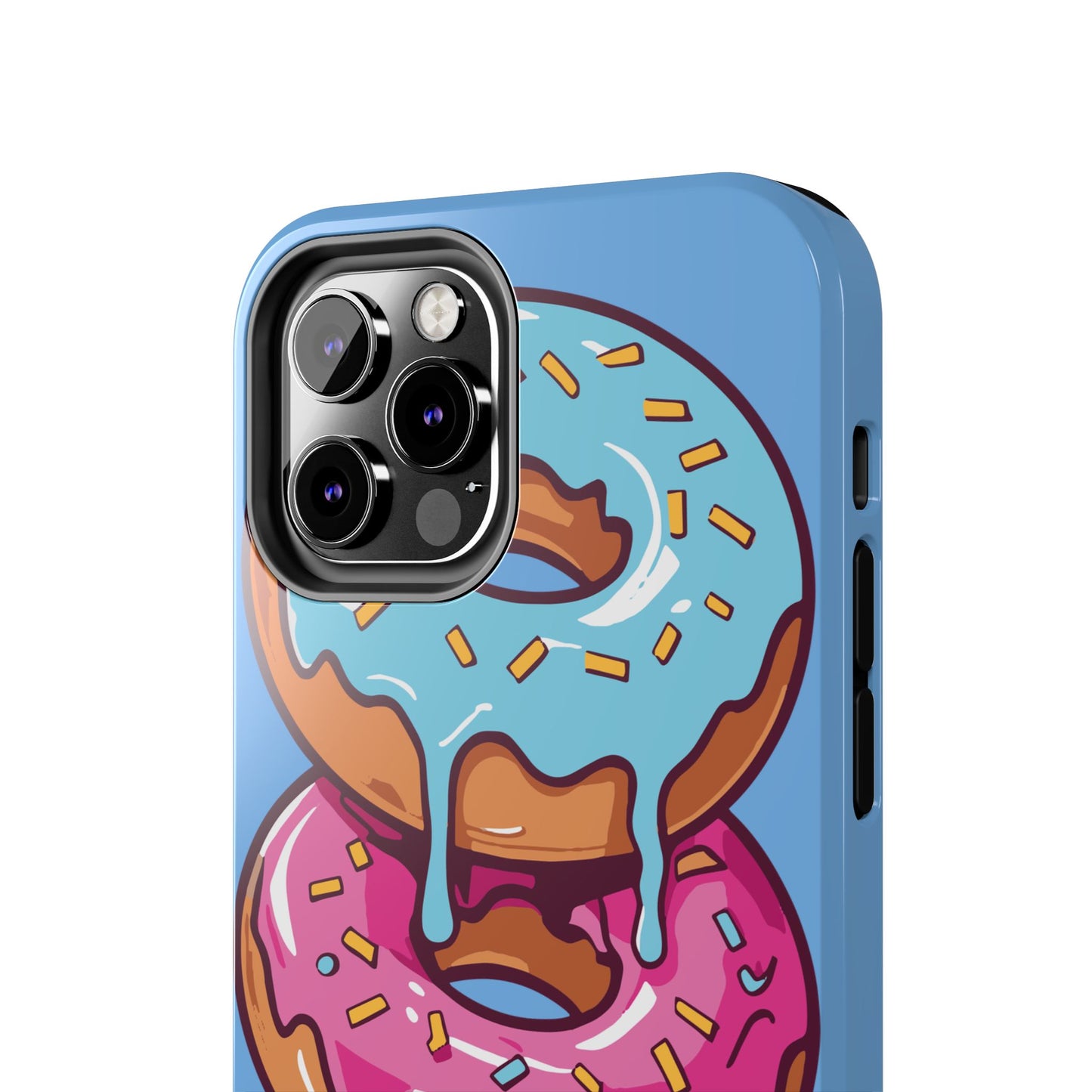 Whimsical Donut Tough Phone Case - Fun & Colorful Protection