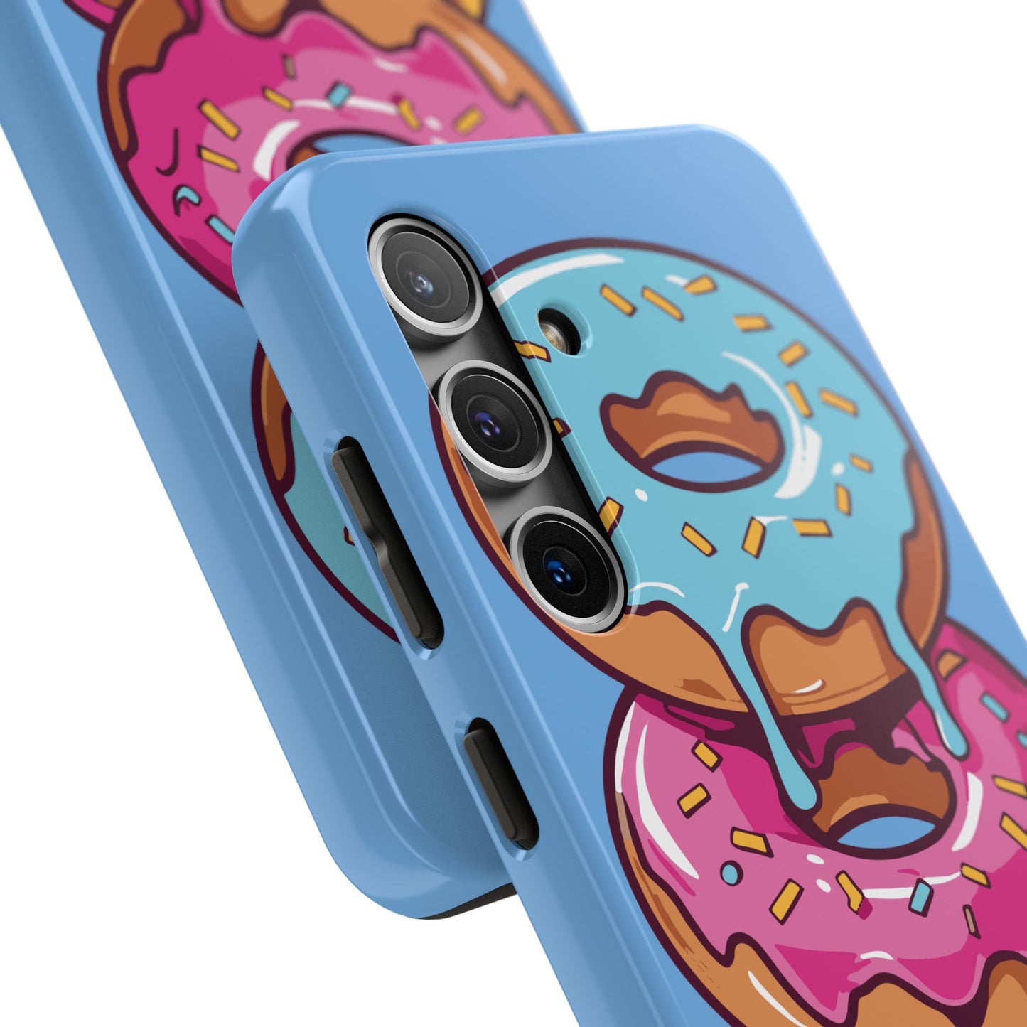 Whimsical Donut Tough Phone Case - Fun & Colorful Protection