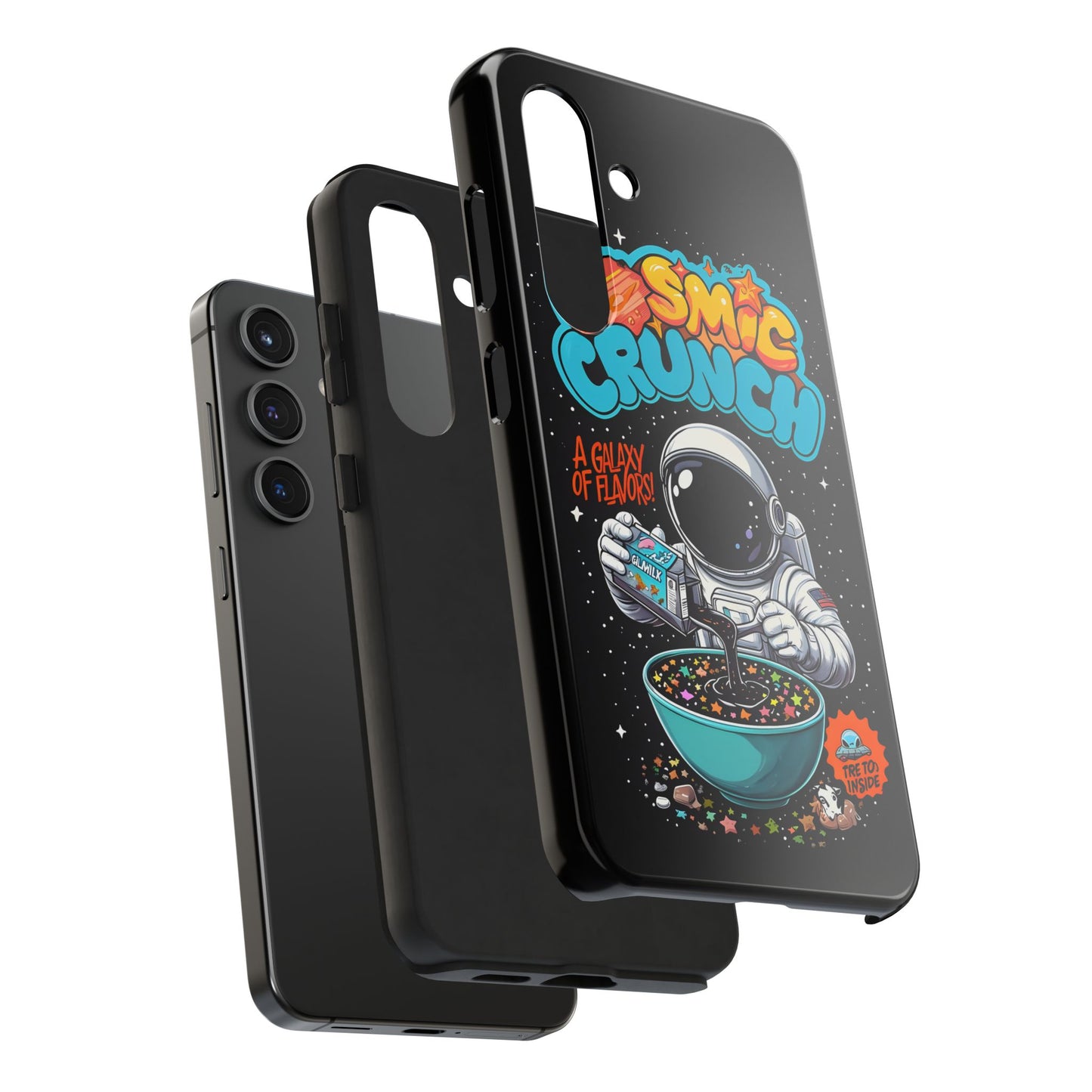 Cosmic Crunch Tough Phone Case - Galactic Vibes for Space Lovers