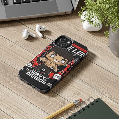 Bruce Lee Tough Phone Case - Way of the Dragon Design