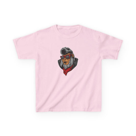 Cool Gorilla Kids Heavy Cotton Tee - Stylish Graphic T-Shirt for Fun Adventures