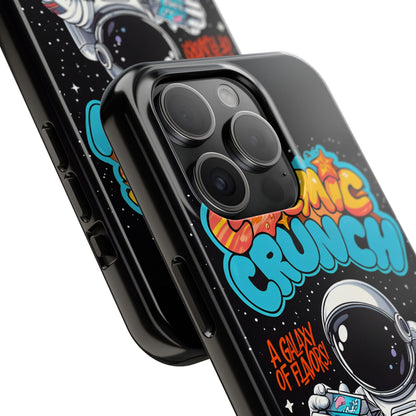 Cosmic Crunch Tough Phone Case - Galactic Vibes for Space Lovers