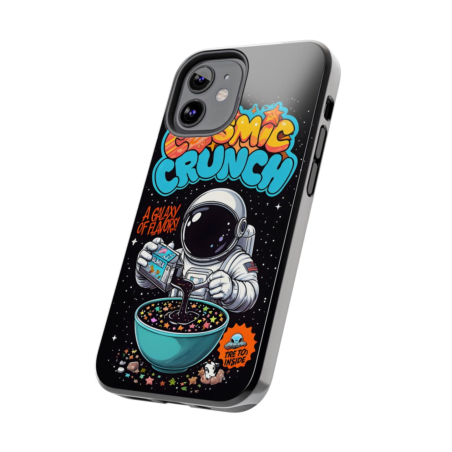 Cosmic Crunch Tough Phone Case - Galactic Vibes for Space Lovers