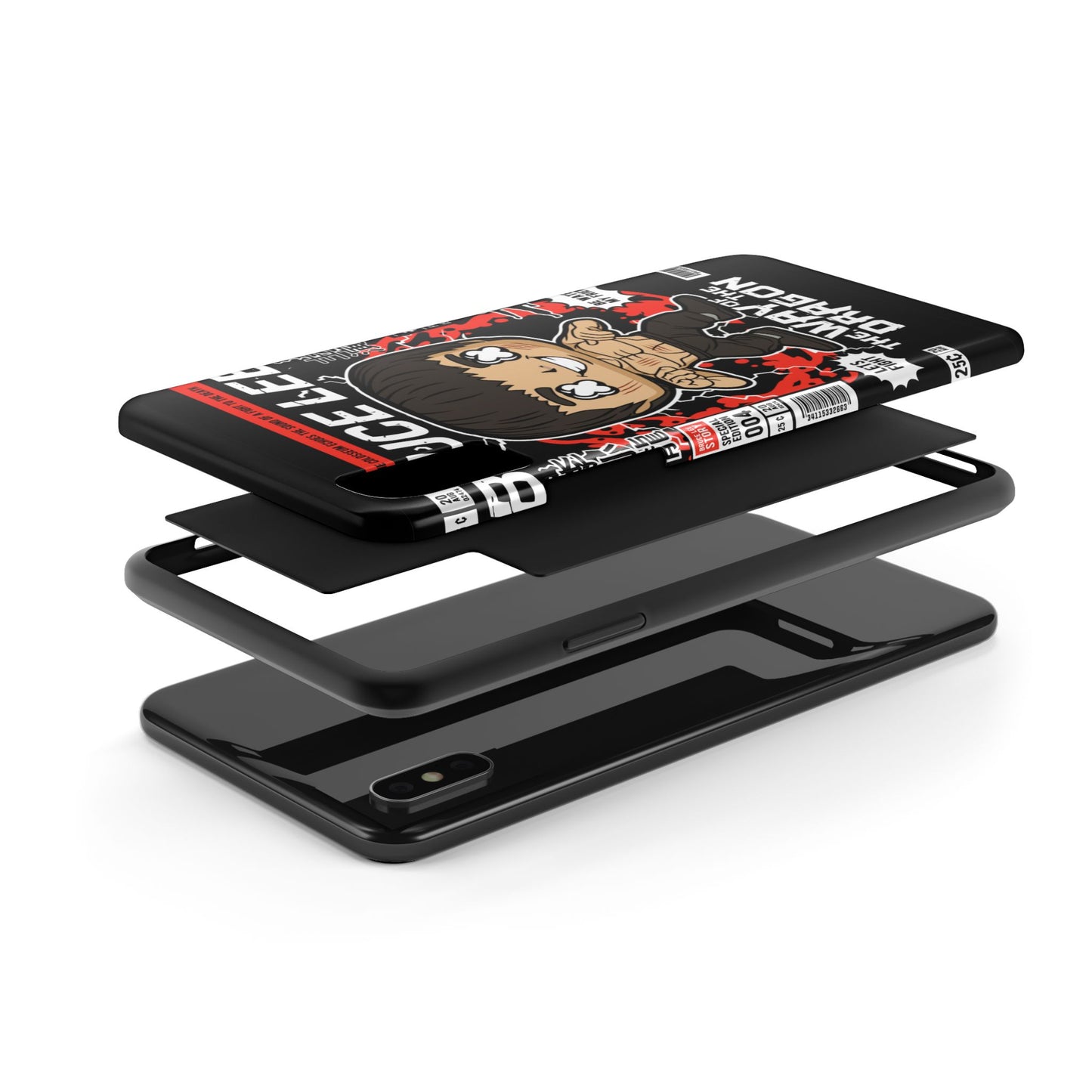 Bruce Lee Tough Phone Case - Way of the Dragon Design