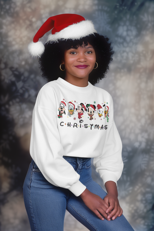Charming Christmas Sweatshirt, Cozy Holiday Apparel, Fun Christmas Sweater,  Crewneck for Winter Festivities, Perfect Gift for [...]