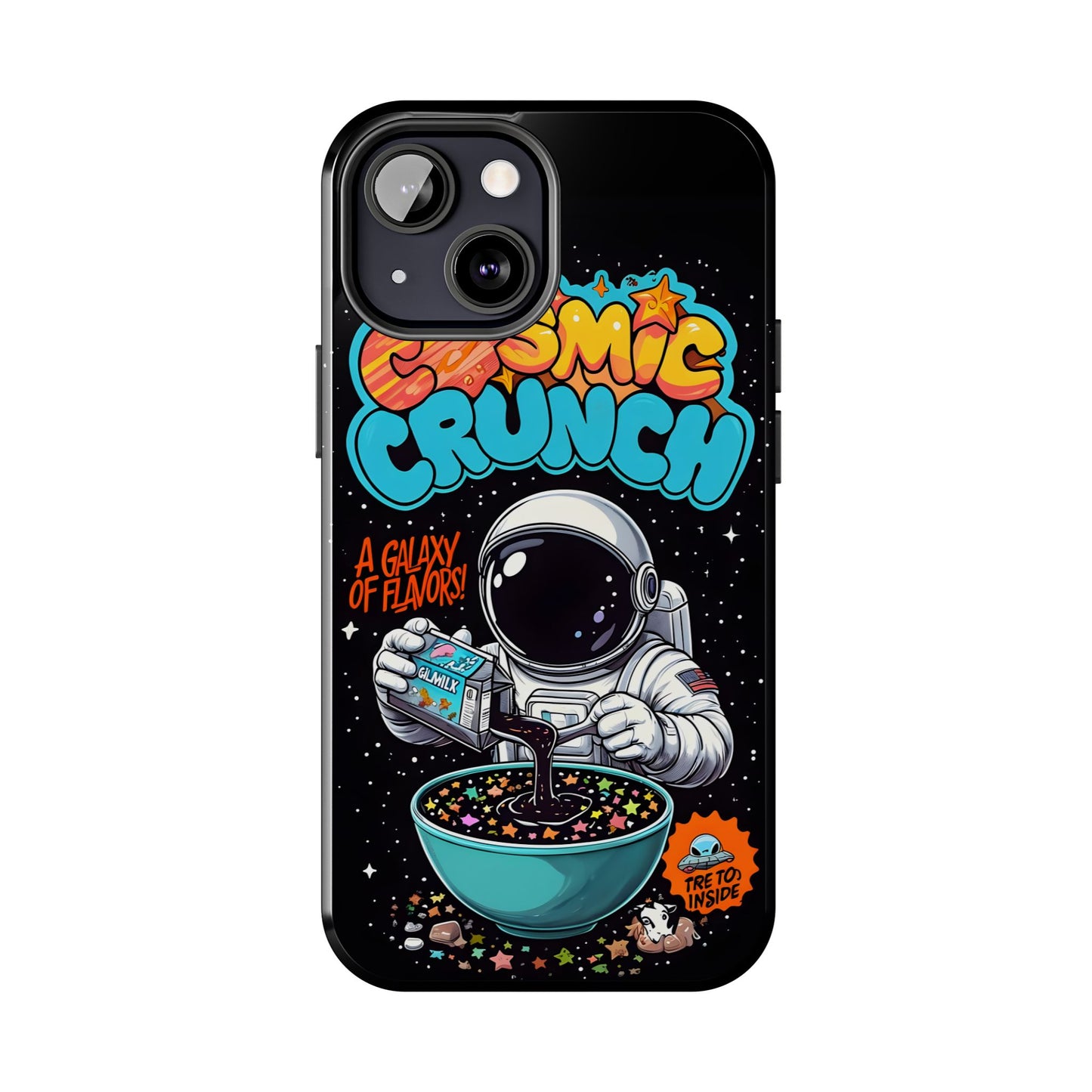 Cosmic Crunch Tough Phone Case - Galactic Vibes for Space Lovers
