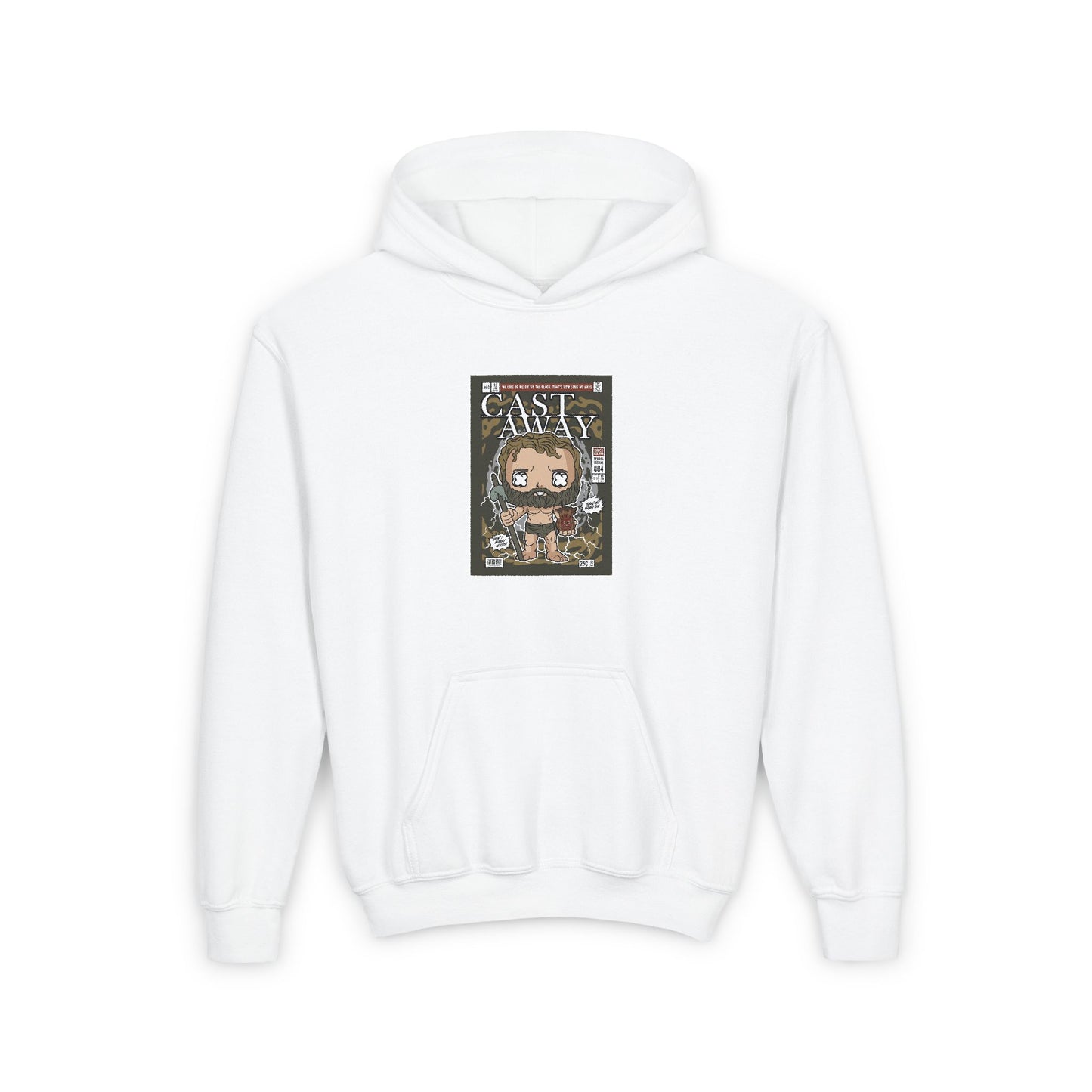 Cast Away Youth Hoodie - Adventure Inspired Sweatshirt for Kids