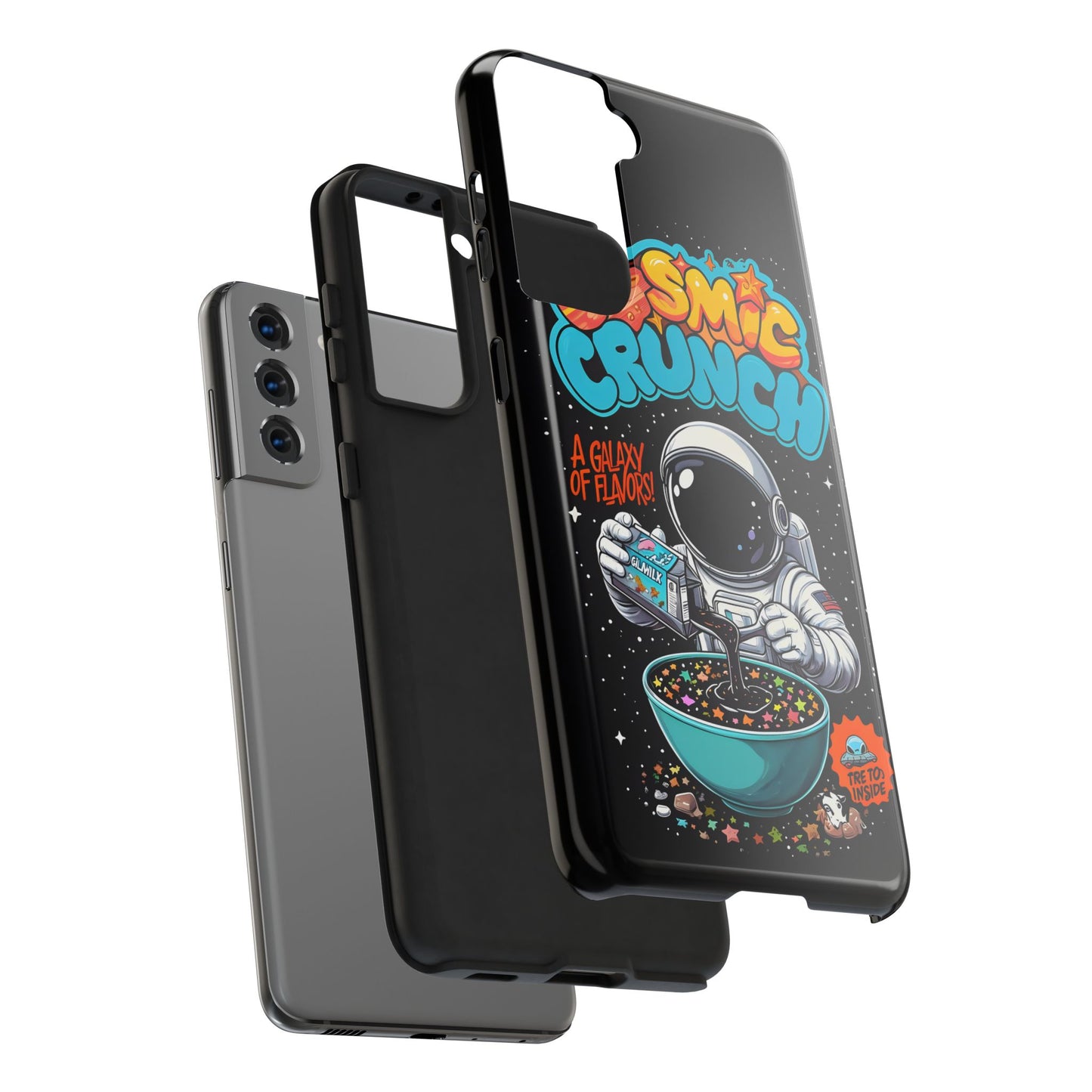 Cosmic Crunch Tough Phone Case - Galactic Vibes for Space Lovers