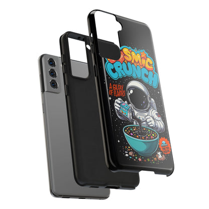 Cosmic Crunch Tough Phone Case - Galactic Vibes for Space Lovers