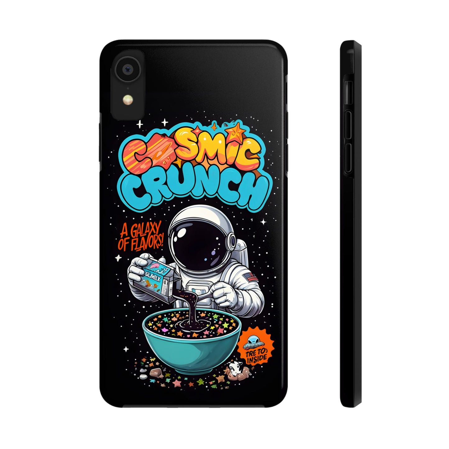 Cosmic Crunch Tough Phone Case - Galactic Vibes for Space Lovers