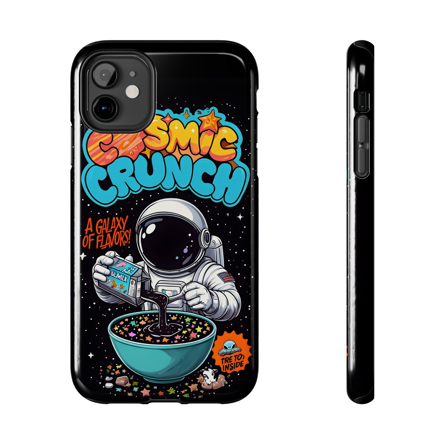 Cosmic Crunch Tough Phone Case - Galactic Vibes for Space Lovers