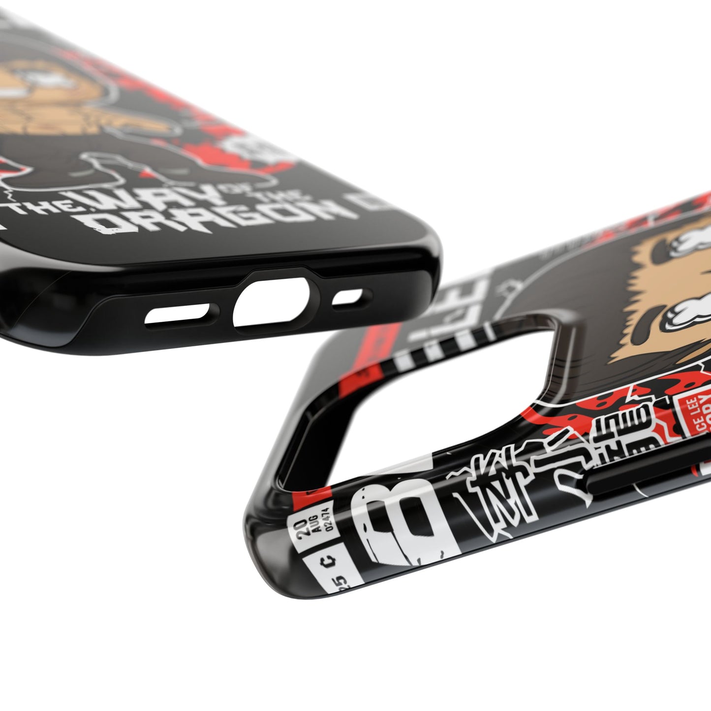 Bruce Lee Tough Phone Case - Way of the Dragon Design