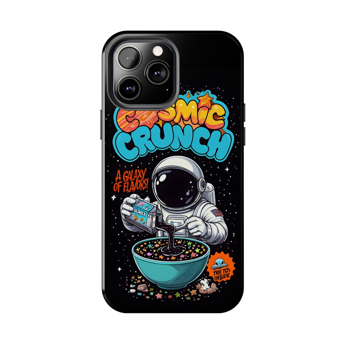 Cosmic Crunch Tough Phone Case - Galactic Vibes for Space Lovers