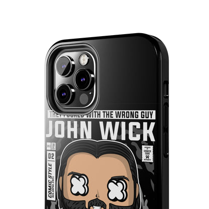 John Wick Tough Phone Case - Don't Set Him Off - Perfect for Action Movie Fans