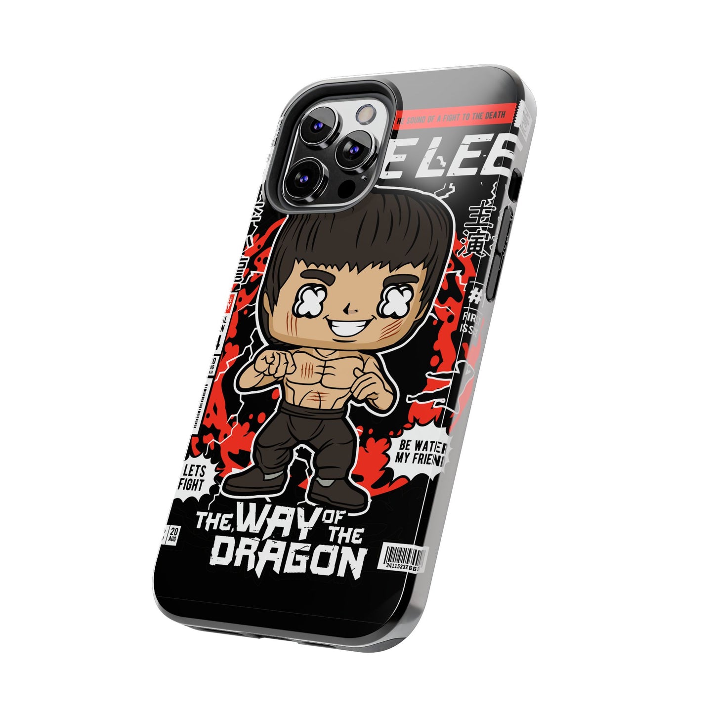 Bruce Lee Tough Phone Case - Way of the Dragon Design