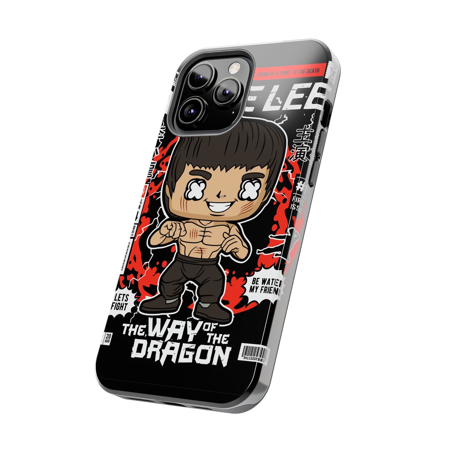 Bruce Lee Tough Phone Case - Way of the Dragon Design