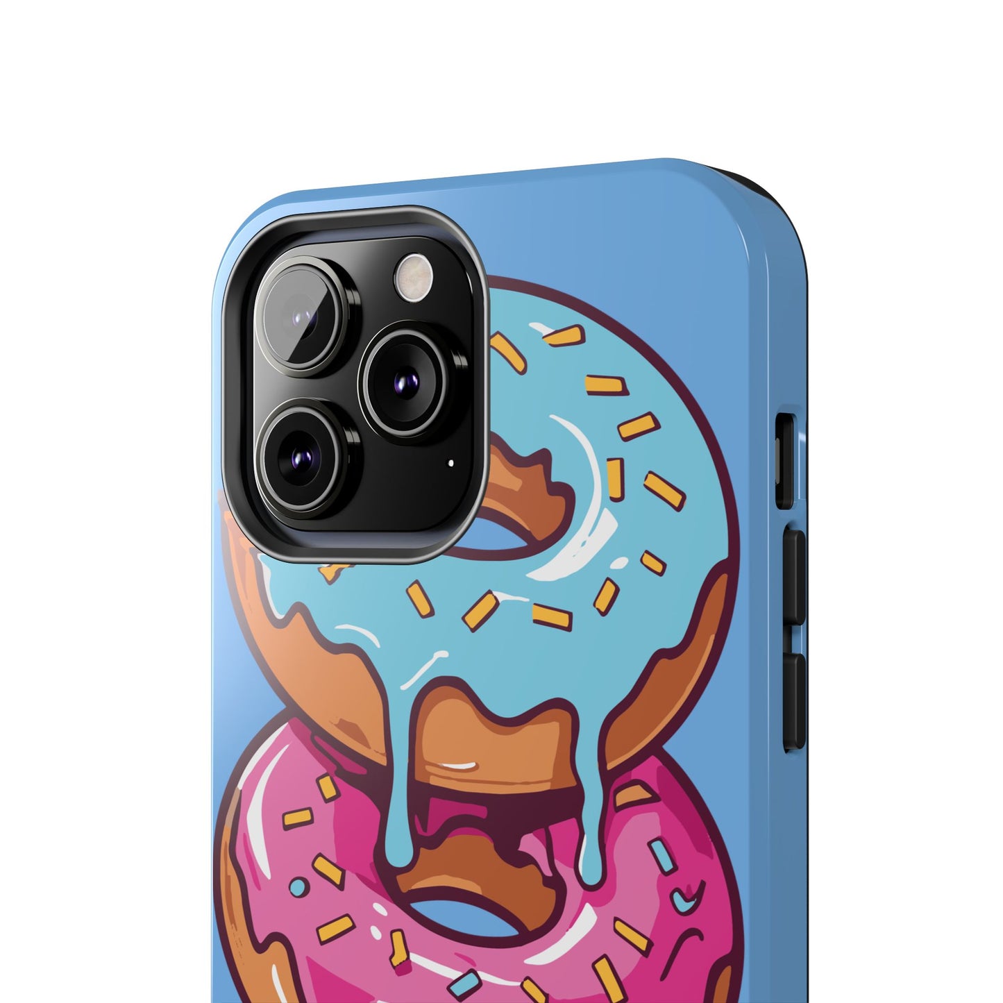 Whimsical Donut Tough Phone Case - Fun & Colorful Protection