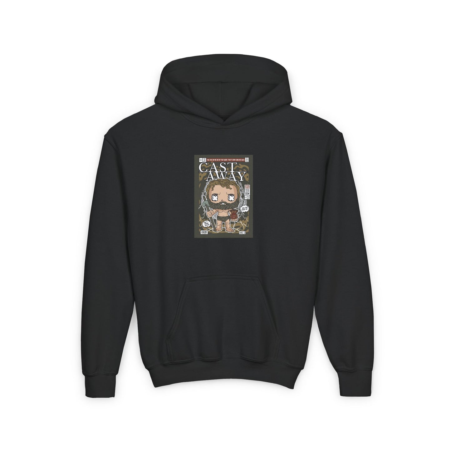 Cast Away Youth Hoodie - Adventure Inspired Sweatshirt for Kids