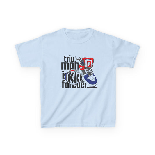 Cool Kids Heavy Cotton™ Tee - 'Triumph Forever' Graphic T-Shirt