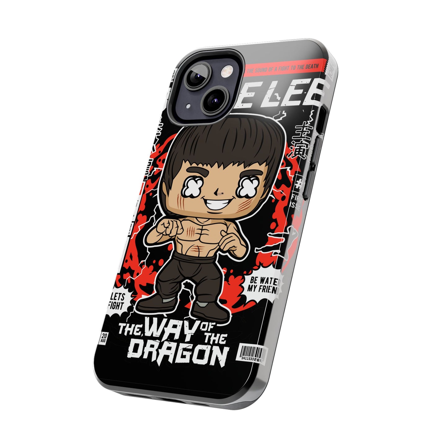 Bruce Lee Tough Phone Case - Way of the Dragon Design