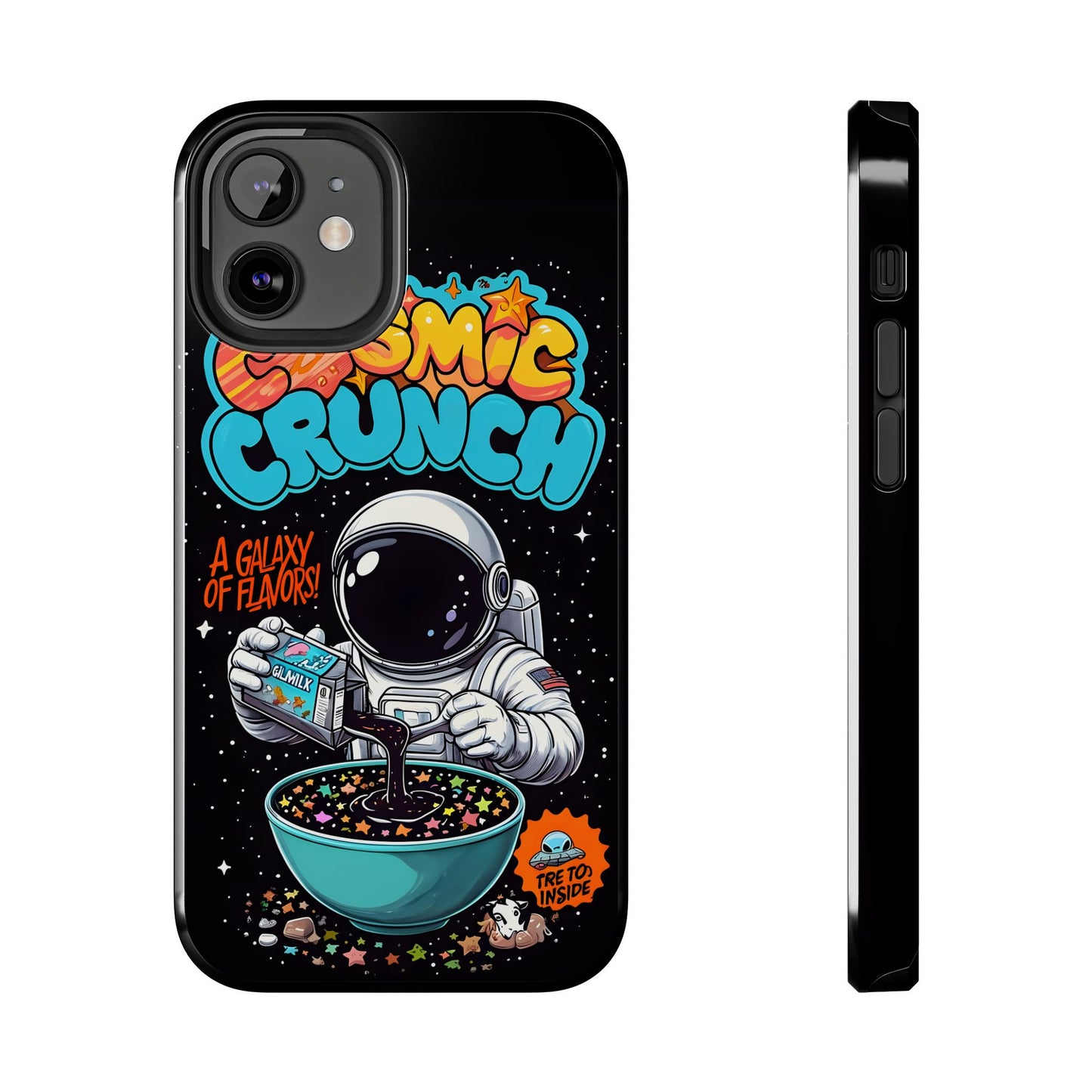 Cosmic Crunch Tough Phone Case - Galactic Vibes for Space Lovers