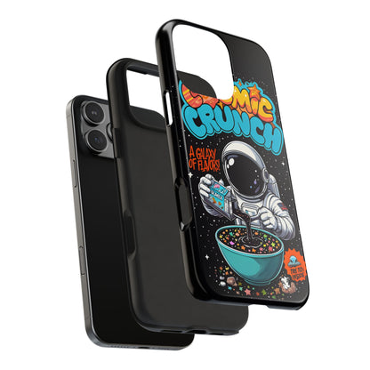 Cosmic Crunch Tough Phone Case - Galactic Vibes for Space Lovers