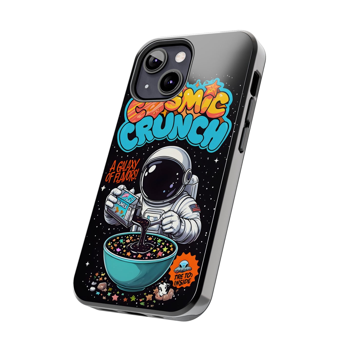 Cosmic Crunch Tough Phone Case - Galactic Vibes for Space Lovers