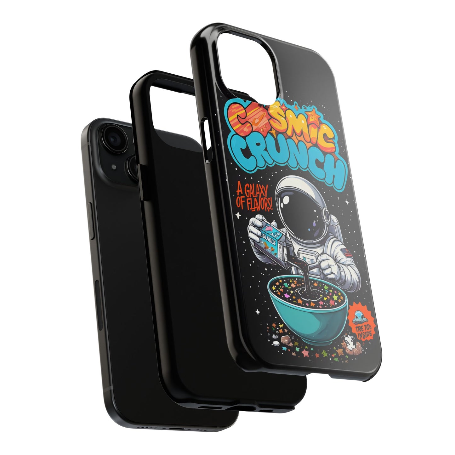 Cosmic Crunch Tough Phone Case - Galactic Vibes for Space Lovers