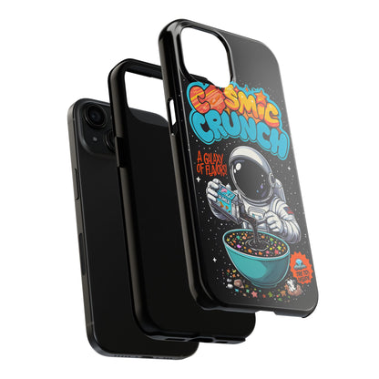 Cosmic Crunch Tough Phone Case - Galactic Vibes for Space Lovers