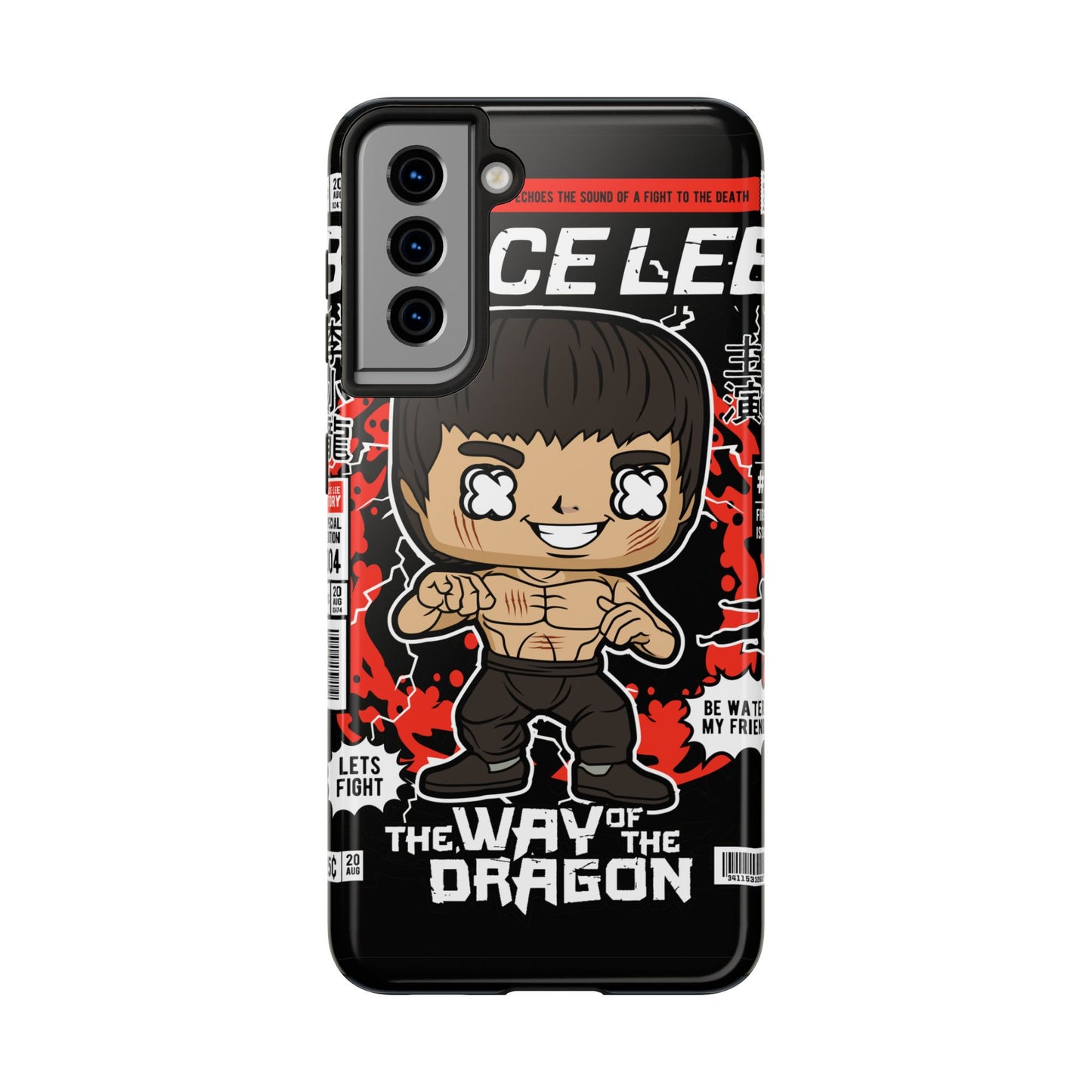Bruce Lee Tough Phone Case - Way of the Dragon Design