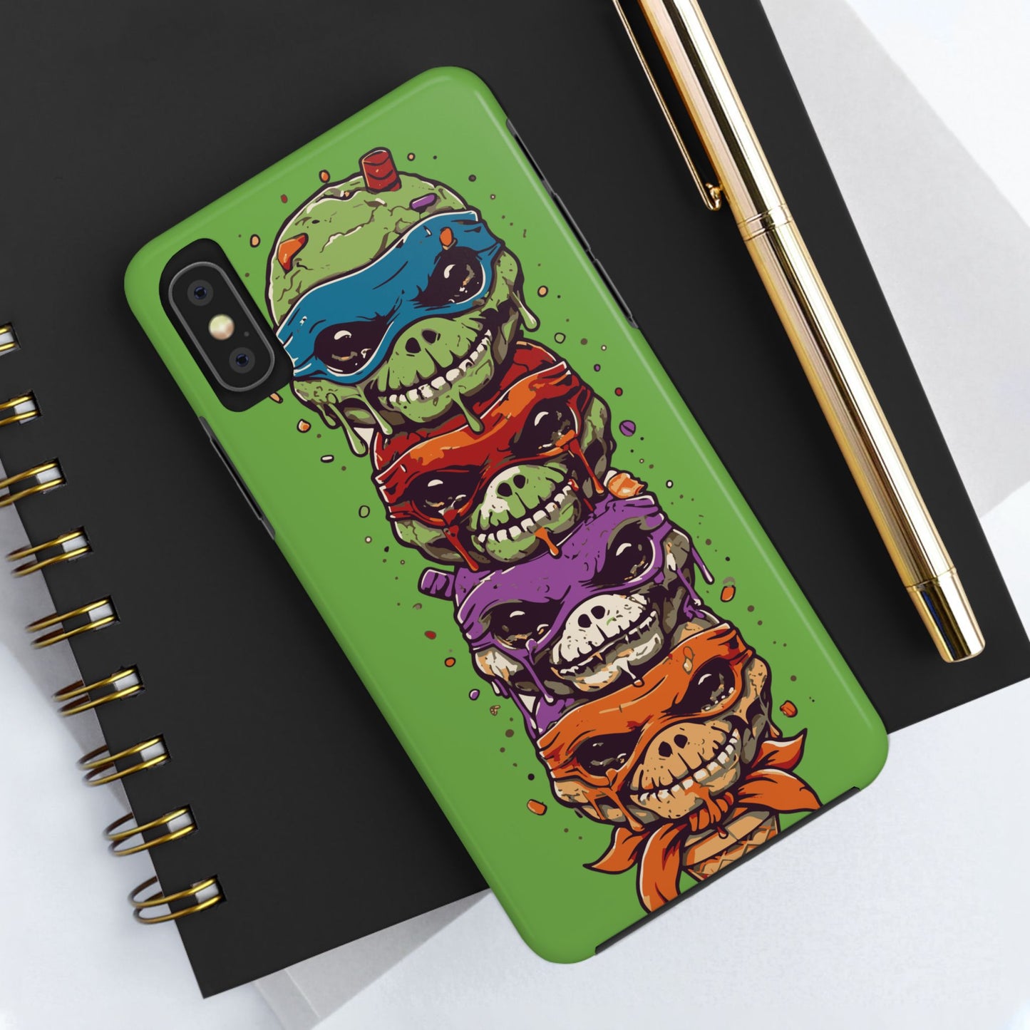 Cool Skulls Phone Case - Tough Protection for Animators & Nerds