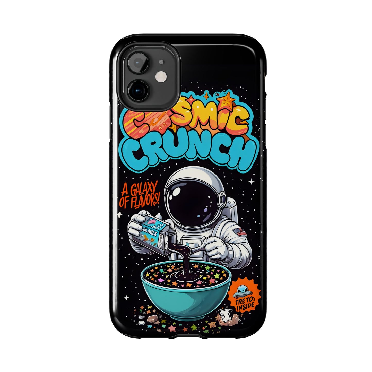 Cosmic Crunch Tough Phone Case - Galactic Vibes for Space Lovers