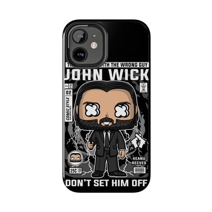John Wick Tough Phone Case - Don't Set Him Off - Perfect for Action Movie Fans