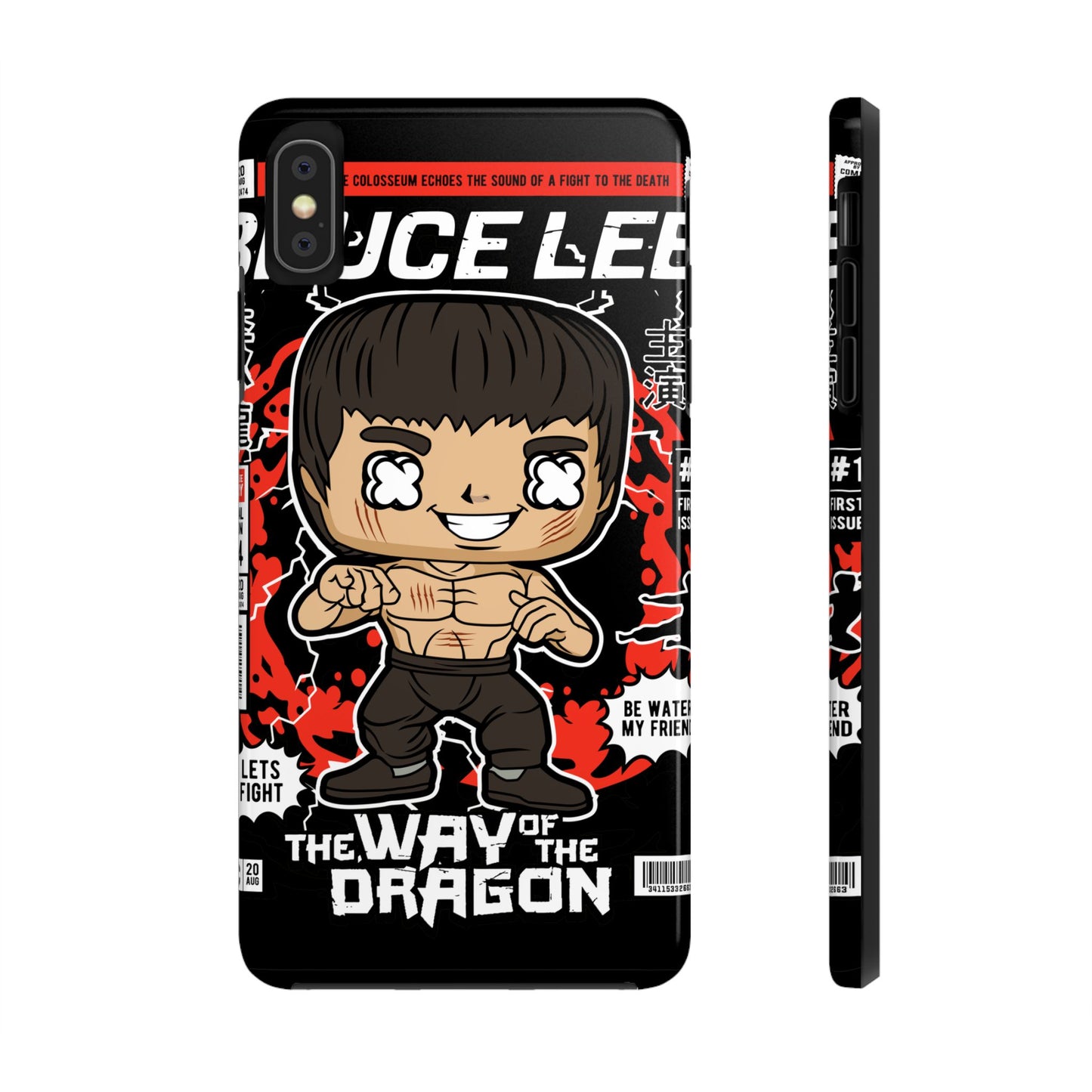 Bruce Lee Tough Phone Case - Way of the Dragon Design