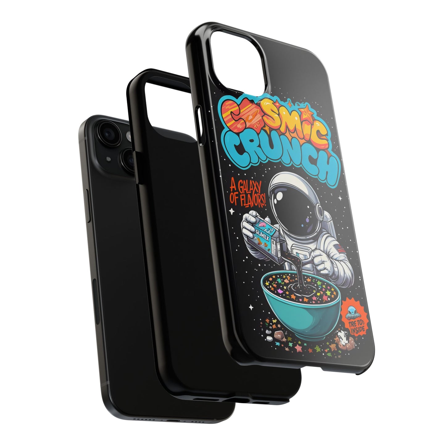 Cosmic Crunch Tough Phone Case - Galactic Vibes for Space Lovers
