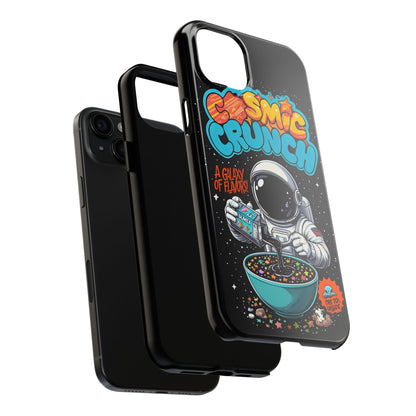 Cosmic Crunch Tough Phone Case - Galactic Vibes for Space Lovers