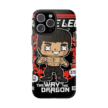 Bruce Lee Tough Phone Case - Way of the Dragon Design