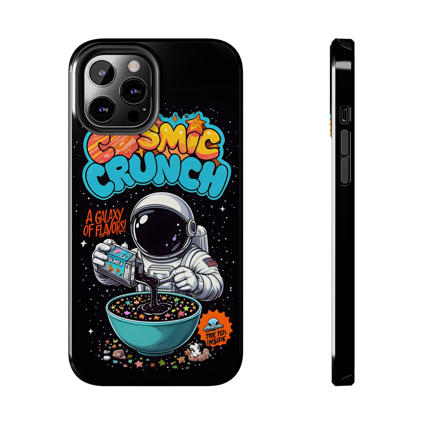 Cosmic Crunch Tough Phone Case - Galactic Vibes for Space Lovers