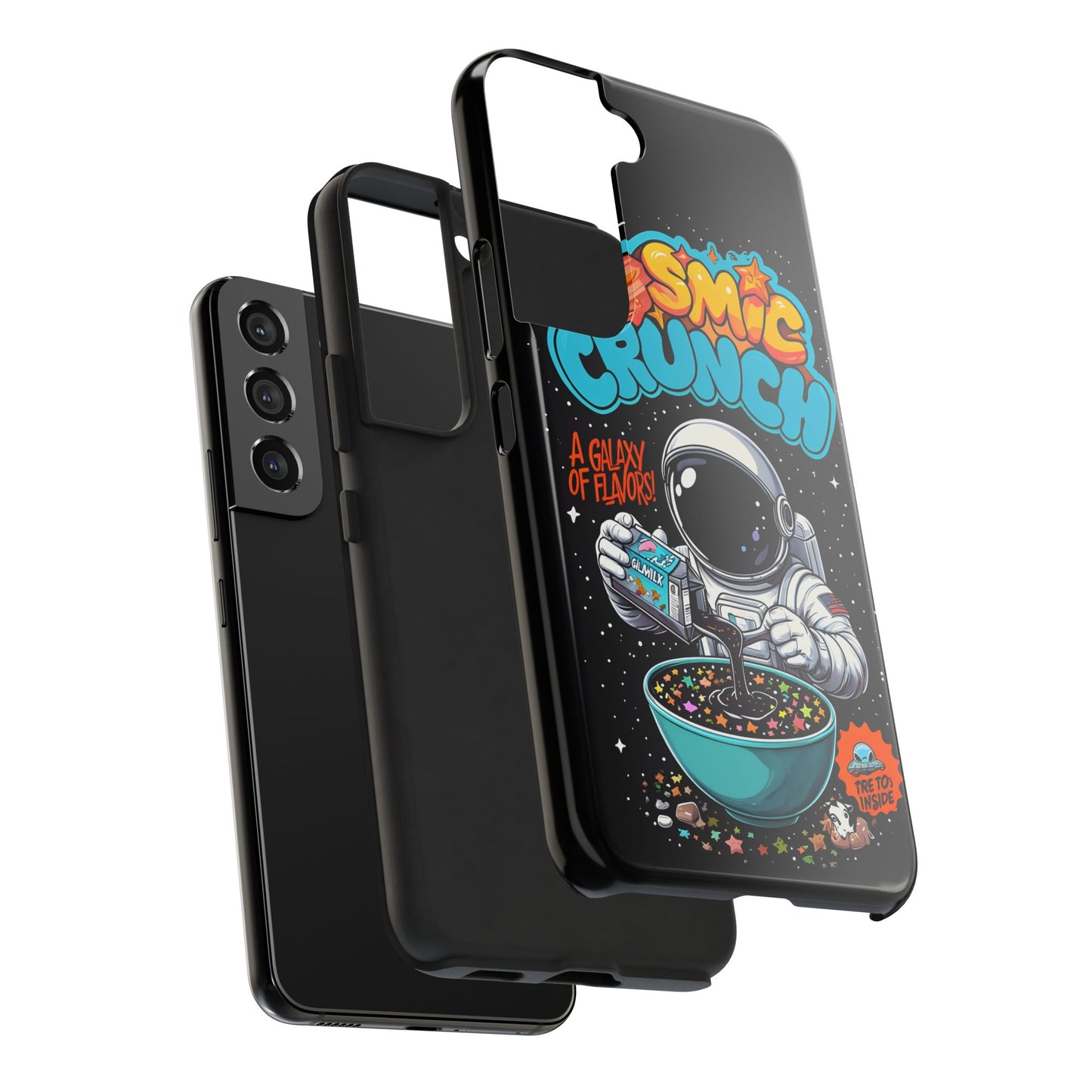 Cosmic Crunch Tough Phone Case - Galactic Vibes for Space Lovers
