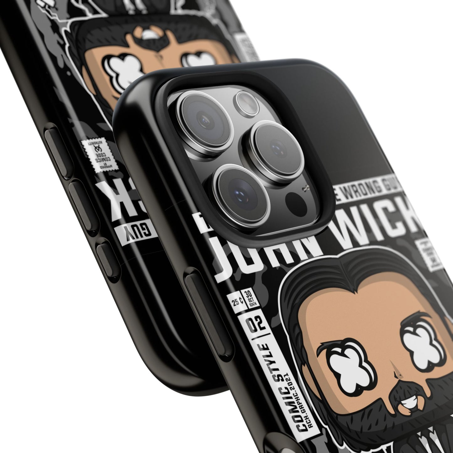 John Wick Tough Phone Case - Don't Set Him Off - Perfect for Action Movie Fans