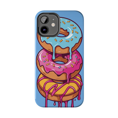 Whimsical Donut Tough Phone Case - Fun & Colorful Protection