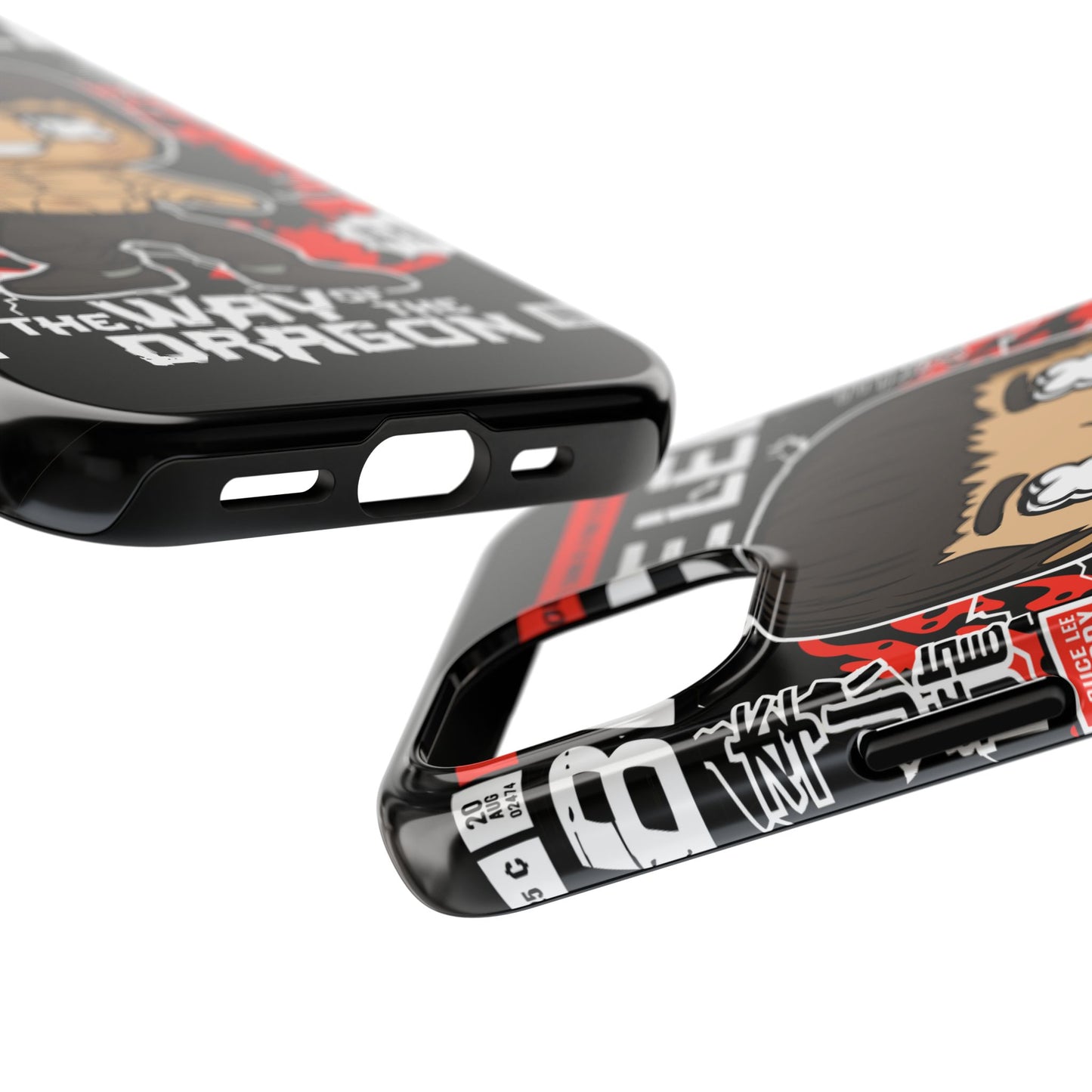 Bruce Lee Tough Phone Case - Way of the Dragon Design