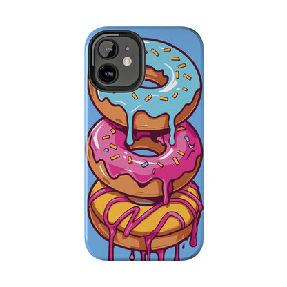 Whimsical Donut Tough Phone Case - Fun & Colorful Protection