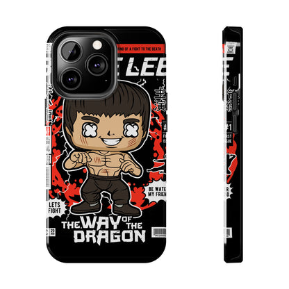 Bruce Lee Tough Phone Case - Way of the Dragon Design