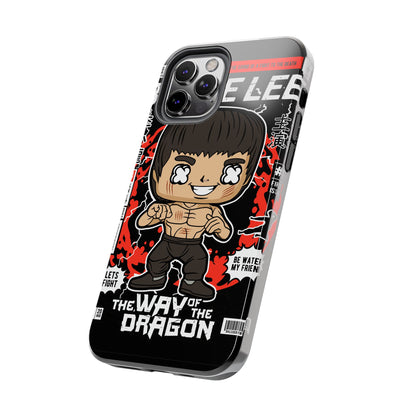Bruce Lee Tough Phone Case - Way of the Dragon Design