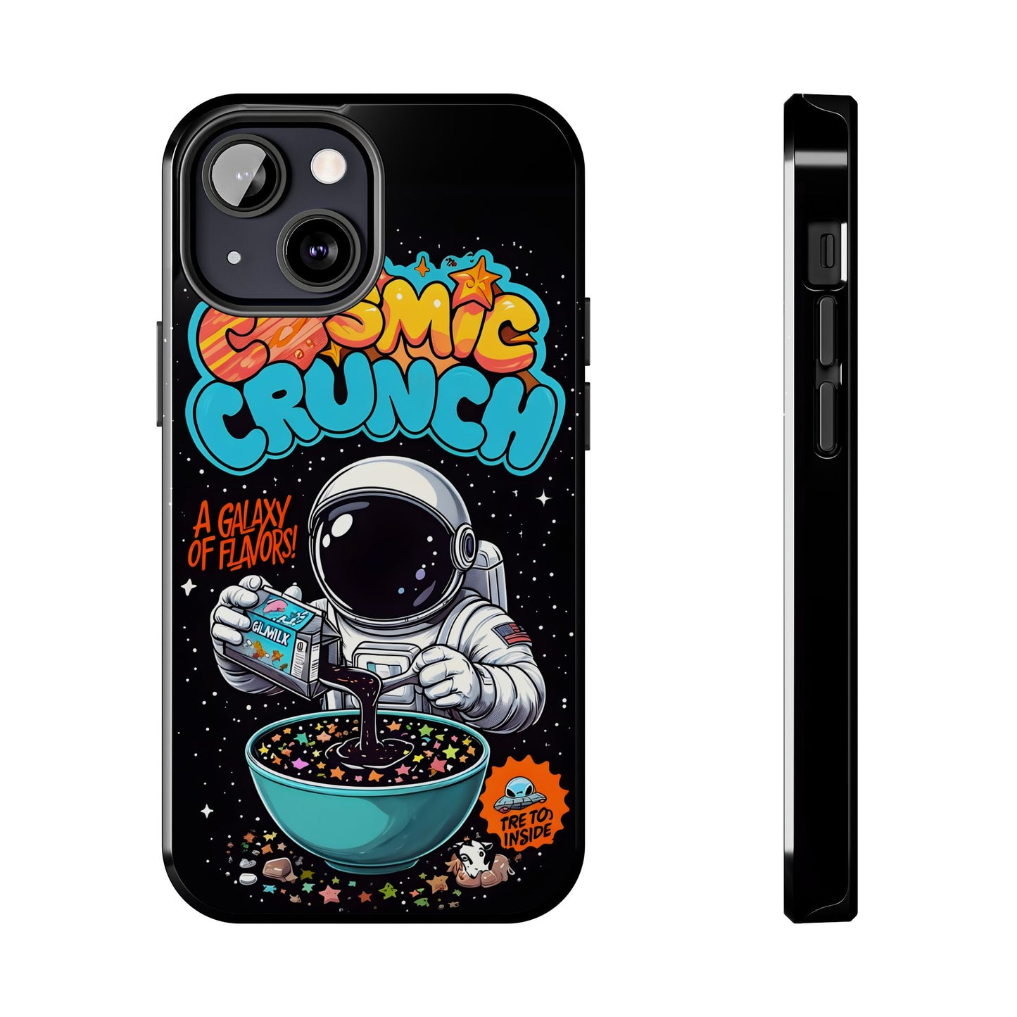 Cosmic Crunch Tough Phone Case - Galactic Vibes for Space Lovers