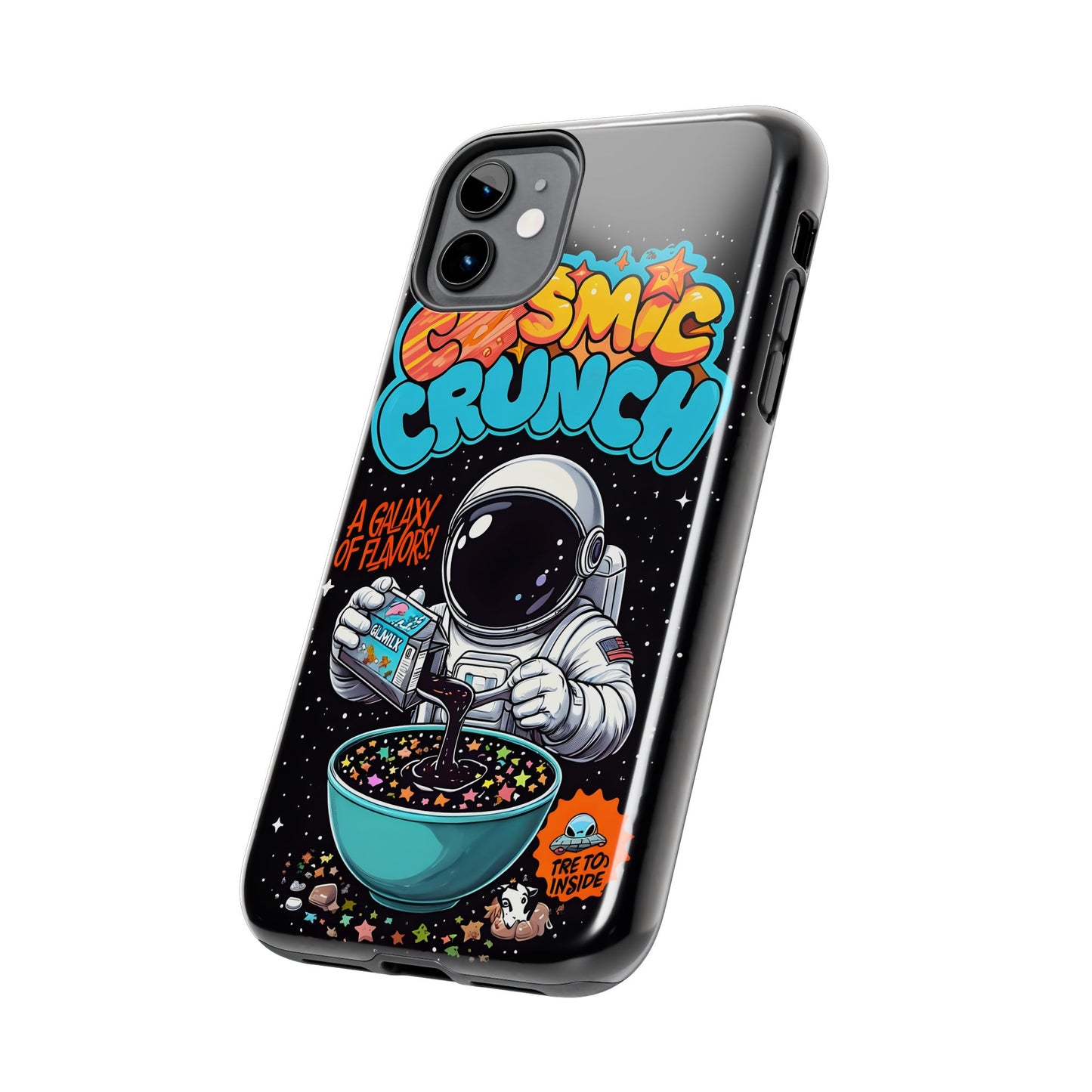 Cosmic Crunch Tough Phone Case - Galactic Vibes for Space Lovers