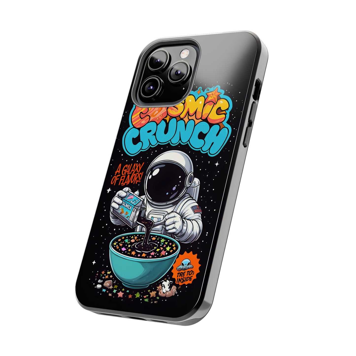 Cosmic Crunch Tough Phone Case - Galactic Vibes for Space Lovers